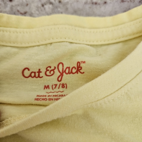 Lot of 5 girls size 7 8 summer tops. 4 t-shirts and 1 tank top. All size medium - Picture 3 of 10